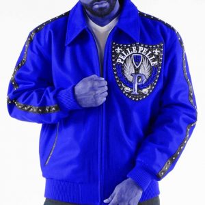 Pelle Pelle Band of Brothers Royal Blue Jacket