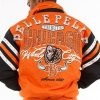 Pelle Pelle Chicago Tribute Orange Varsity Jacket