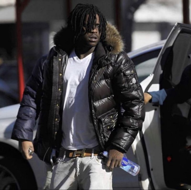 Pelle Pelle Chief Keef Black Puffer Jacket