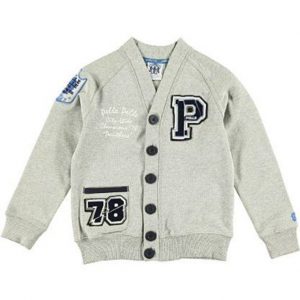 Pelle Pelle Kids Varsity Gray Jacket