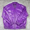 Pelle Pelle Marc Buchanan Custom Purple Leather Jacket