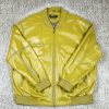 Pelle Pelle Marc Buchanan Custom Yellow Leather Jacket