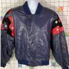 Pelle Pelle Marc Buchanan Funky Geometric Soft Leather Bomber Jacket