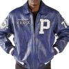 Pelle Pelle Mens 1978 MB Blue Leather Jacket