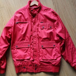 Pelle Pelle Mens Bright Red Light Winter Jacket