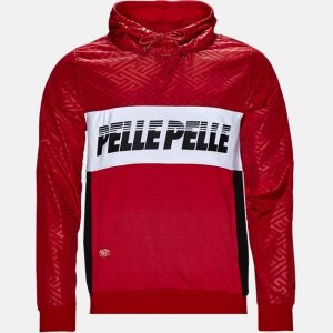 Pelle Pelle Mens Red Hoodie