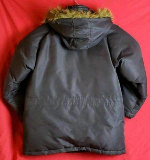 Pelle Pelle Womens Black Down Feather Detachable Hood Puffer Jacket