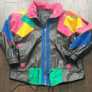 Vintage 90s Pelle Pelle New York Milano Leather Jacket