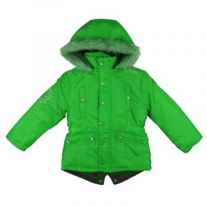 Girls Pelle Pelle Green Snorkel Jacket