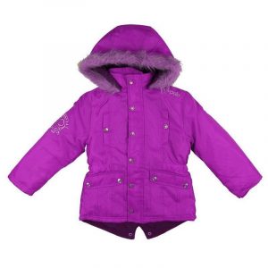 Girls Pelle Pelle Purple Snorkel Jacket