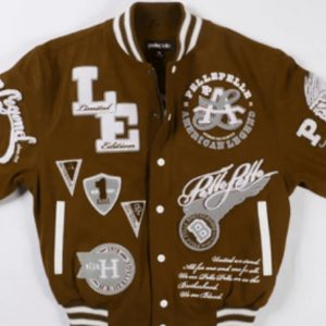 Pelle Pelle American Legend Limited Edition Brown Varsity Jacket