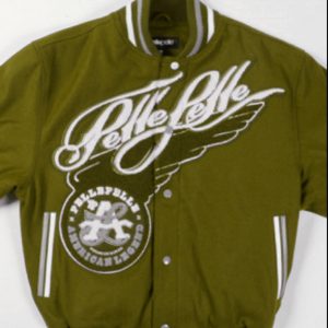 Pelle Pelle American Legend Varsity Olive Jacket