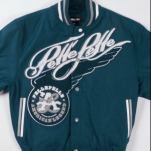 Pelle Pelle American Legend Varsity Turquoise Jacket