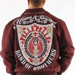 Pelle Pelle Band of Brothers Brown Jacket