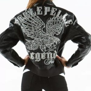 Pelle Pelle Black Legends Forever Eagle Jacket