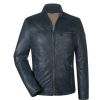 Pelle Pelle Bomber Blue Genuine Leather Jacket