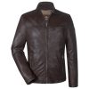 Pelle Pelle Bomber Brown Genuine Leather Jacket