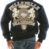 Pelle Pelle Diamonds Navy Made for King Jacket