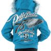 Pelle Pelle Kids 78 Born Free Turquoise Wool Jacket