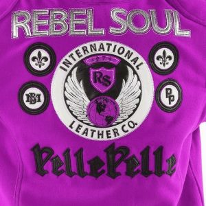 Pelle Pelle Kids Rebel Soul Pink Jacket