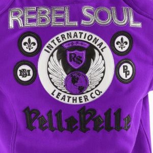 Pelle Pelle Kids Rebel Soul Purple Jacket