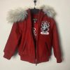 Pelle Pelle Kids Red Limited Edition Wool Jacket