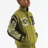 Pelle Pelle Kids Varsity Bomber Lemon Jacket