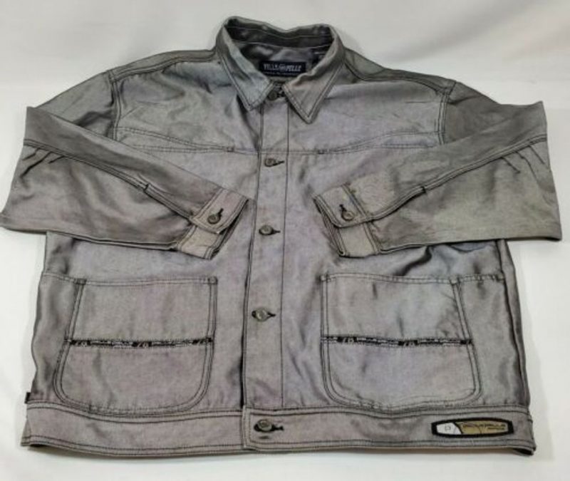 Pelle Pelle Marc Buchanan Gray Urban Hip Hop Jacket