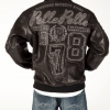 Pelle Pelle Mens 1978 Vintage Dark Brown Leather Jacket