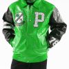 Pelle Pelle Mens All For One One For All Light Green Jacket