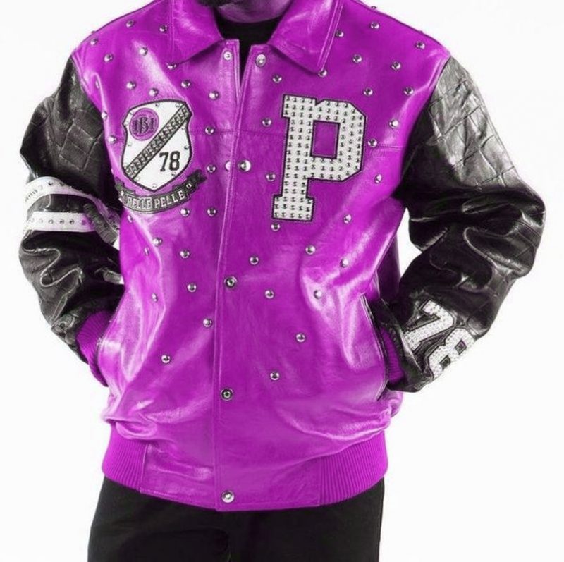 Pelle Pelle Mens All For One One For All Pink Jacket