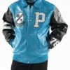 Pelle Pelle Mens All For One One For All Turquoise Jacket