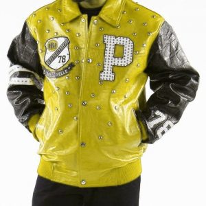 Pelle Pelle Mens All For One One For All Yellow Jacket