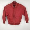 Pelle Pelle Mens Bomber Red Jacket