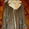 Pelle Pelle Mens Brown Fur Collar Jacket