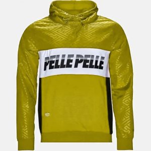 Pelle Pelle Mens Light Green Hoodie