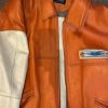 Pelle Pelle Mens MB Orange Leather Jacket