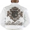 Pelle Pelle Mens MB White Leather Jacket