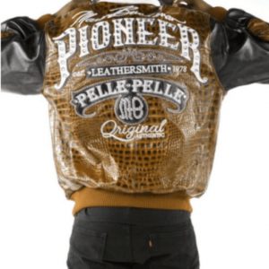 Pelle Pelle Mens Pioneer Mustard Leather Jacket