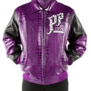 Pelle Pelle Mens Pioneer Purple Jacket