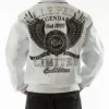 Pelle Pelle Mens White Legendary Limited Edition Jacket