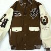 Pelle Pelle Premium Denim Co. Brown Varsity Jacket