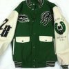 Pelle Pelle Premium Denim Co. Green Varsity Jacket