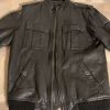 Pelle Pelle Vintage Mens Black Leather Jacket