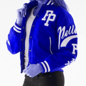 Pelle Pelle Womens 1978 Royal Blue Varsity Jacket