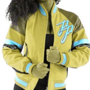 Pelle Pelle Womens Movers and Shakers Yellow Jacket