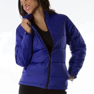 Pelle Pelle Womens Royal Blue Puffer Jacket