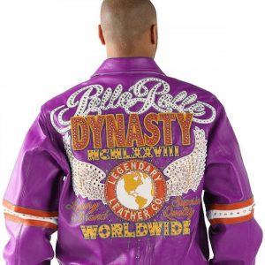 Pelle Pelle Worldwide Dynasty Light Purple Jacket