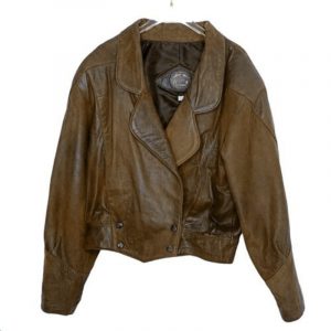 Vintage Pelle Pelle Brown Leather Jacket