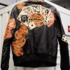 Pelle Pelle 100000 Cards Black Leather Jacket